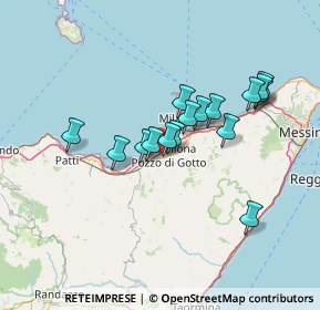 Mappa SS S. Antonino, 98051 Barcellona Pozzo di Gotto ME, Italia (12.95125)