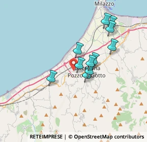 Mappa Via Giacomo Medici, 98051 Barcellona Pozzo di Gotto ME, Italia (3.26455)
