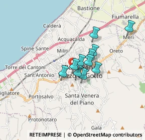 Mappa Piazza Stazione, 98051 Barcellona Pozzo di Gotto ME, Italia (1.23182)