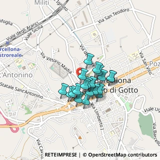Mappa Piazza Stazione, 98051 Barcellona Pozzo di Gotto ME, Italia (0.315)