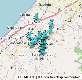 Mappa Via J. Kennedy, 98051 Barcellona Pozzo di Gotto ME, Italia (0.9845)
