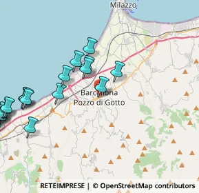 Mappa Via J. Kennedy, 98051 Barcellona Pozzo di Gotto ME, Italia (6.0705)