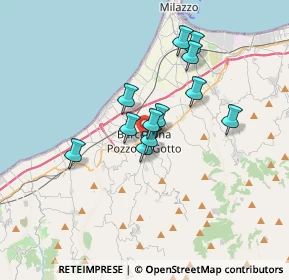 Mappa Via J. Kennedy, 98051 Barcellona Pozzo di Gotto ME, Italia (2.90667)