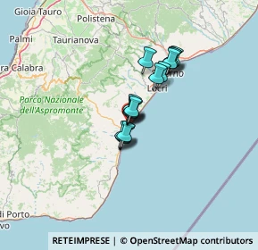 Mappa Via Guglielmo Marconi, 89034 Bovalino RC, Italia (8.445)