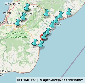 Mappa Via Guglielmo Marconi, 89034 Bovalino RC, Italia (16.08867)