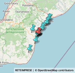 Mappa Via Guglielmo Marconi, 89034 Bovalino RC, Italia (7.28)