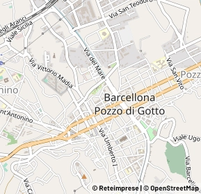 Mappa 98051 Barcellona Pozzo di Gotto ME, Italia (0.338)