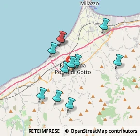 Mappa Via Med. d'Oro Stefano Cattafi, 98051 Barcellona Pozzo di Gotto ME, Italia (3.2925)