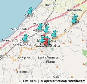 Mappa Via Cattafi Stefano, 98051 Barcellona Pozzo di Gotto ME, Italia (1.48636)