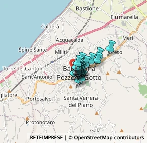 Mappa Via Med. d'Oro Stefano Cattafi, 98051 Barcellona Pozzo di Gotto ME, Italia (0.6755)