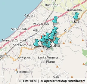 Mappa Via Med. d'Oro Stefano Cattafi, 98051 Barcellona Pozzo di Gotto ME, Italia (1.14273)