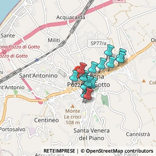 Mappa 70 Via Medaglia D'Oro, 98051 Barcellona Pozzo di Gotto ME, Italia (0.66867)