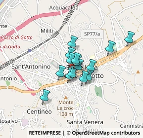 Mappa Via Med. d'Oro Stefano Cattafi, 98051 Barcellona Pozzo di Gotto ME, Italia (0.58333)