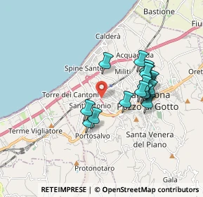 Mappa Via Marsala, 98051 Barcellona Pozzo di Gotto ME, Italia (1.65938)