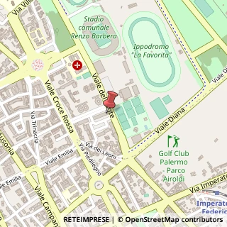 Mappa Piazzale del Fante, 16, 90146 Palermo, Palermo (Sicilia)