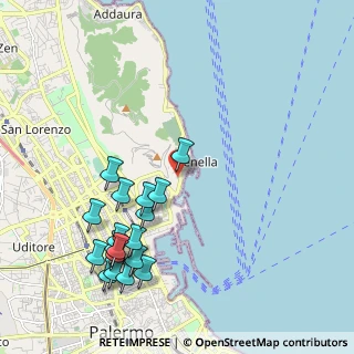 Mappa Via Papa Pio X, 90142 Palermo PA, Italia (2.58444)