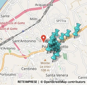 Mappa Via Luigi Zancla, 98051 Barcellona Pozzo di Gotto ME, Italia (0.77158)