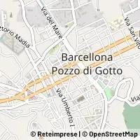 Mapa Barcellona Pozzo di Gotto