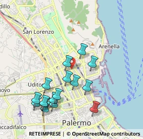 Mappa 90143 Palermo PA, Italia (2.24063)