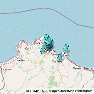 Mappa 90143 Palermo PA, Italia (4.77333)