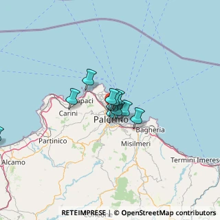 Mappa 90143 Palermo PA, Italia (8.97091)