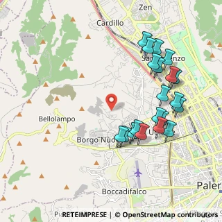 Mappa Via Pietro Sgadari di Lo Monaco, 90145 Palermo PA, Italia (2.334)