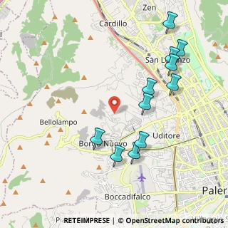 Mappa Via Pietro Sgadari di Lo Monaco, 90145 Palermo PA, Italia (2.41273)