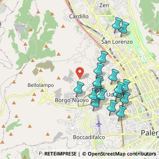 Mappa Via Pietro Sgadari di Lo Monaco, 90145 Palermo PA, Italia (2.23)