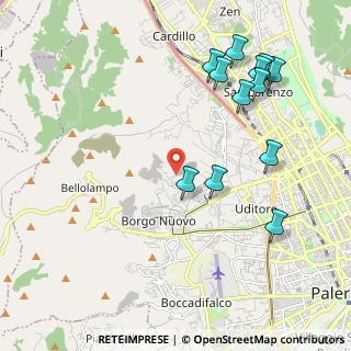 Mappa Via Pietro Sgadari di Lo Monaco, 90145 Palermo PA, Italia (2.6)