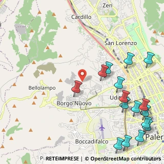 Mappa Via Pietro Sgadari di Lo Monaco, 90145 Palermo PA, Italia (3.35)
