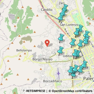Mappa Via Pietro Sgadari di Lo Monaco, 90145 Palermo PA, Italia (3.314)