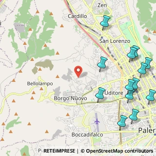 Mappa Via Pietro Sgadari di Lo Monaco, 90145 Palermo PA, Italia (3.43231)