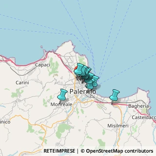 Mappa 90144 Palermo PA, Italia (3.24333)