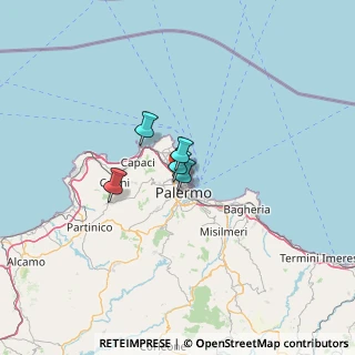 Mappa 90144 Palermo PA, Italia (33.27125)