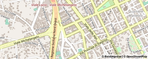 Mappa Palermo