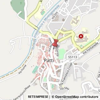 Mappa Via N.Gatto Ceraolo, 72, 98066 Patti, Messina (Sicilia)