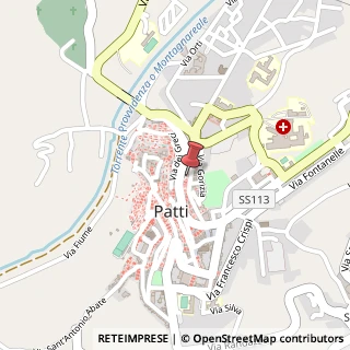Mappa Via Nicolò Gatto Ceraolo, 43, 98066 Patti, Messina (Sicilia)