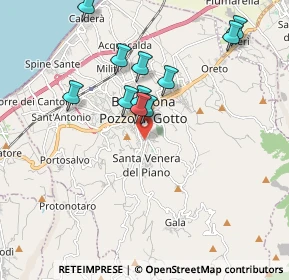 Mappa Via Venezia, 98051 Barcellona Pozzo di Gotto ME, Italia (1.98)