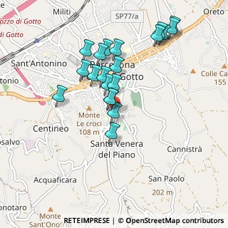 Mappa Via Venezia, 98051 Barcellona Pozzo di Gotto ME, Italia (0.9915)