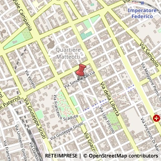Mappa Via Simone Cuccia, 26, 90144 Palermo, Palermo (Sicilia)