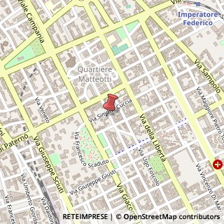 Mappa Via Alessio Di Giovanni,  27, 90144 Palermo, Palermo (Sicilia)