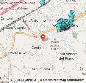Mappa Via Enrico Medi, 98051 Barcellona Pozzo di Gotto ME, Italia (1.2095)