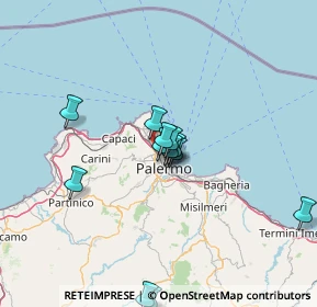 Mappa 90144 Palermo PA, Italia (13.33231)