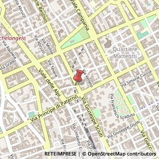 Mappa Via Ruggero Fauro, 43, 90144 Palermo, Palermo (Sicilia)