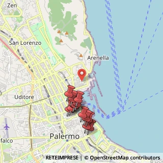 Mappa Via Alberto Rallo, 90142 Palermo PA, Italia (2.20923)