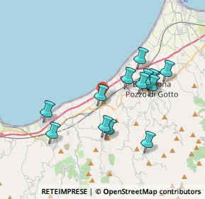 Mappa Contrada Reso, 98050 Terme Vigliatore ME, Italia (3.86571)