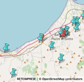 Mappa Contrada Reso, 98050 Terme Vigliatore ME, Italia (5.4975)