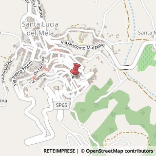 Mappa Via San Sebastiano, 2, 98046 Santa Lucia del Mela, Messina (Sicilia)