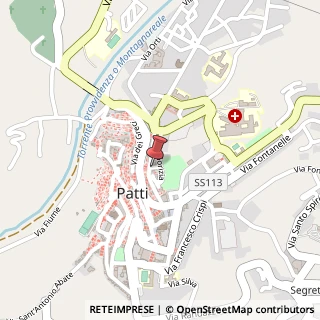 Mappa Via N.Gatto Ceraolo, 16, 98066 Patti, Messina (Sicilia)