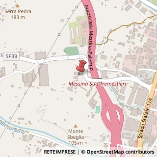Mappa Via Sveglia, 29, 98128 Messina, Messina (Sicilia)